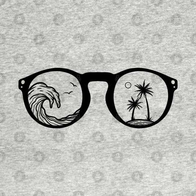 Vacation Sunglasses by P7 illustrations 